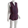 Marc By Marc Jacobs Navy Disco Stripe Hooded Coverup Romper in Blue (navy) - Lyst