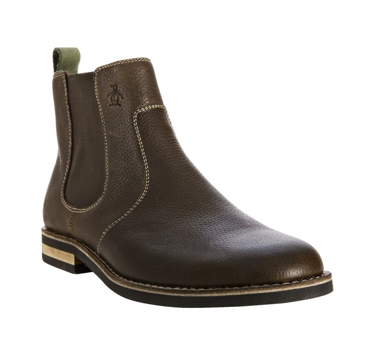 brown penguin boots