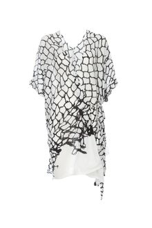 Ann Demeulemeester Kaftan Style Blouse - Lyst