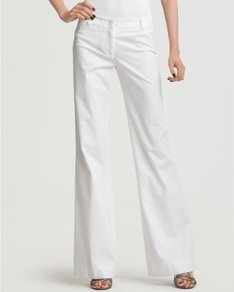 BCBGMAXAZRIA Carrie Straight Flare Pants - Lyst