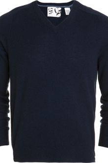 Co-op Barneys New York Saddle Shoulder Sweater - Lyst