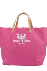 DSquared2 Small Waterproof Canvas Tote