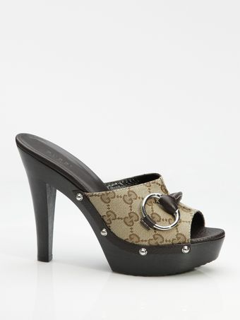 Gucci Platform Clogs - Lyst