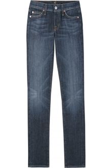 7 For All Mankind Roxanne Classic Skinny Jeans - Lyst