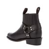 Chloë Sevigny For Opening Ceremony Leather Ankle Boot in Black - Lyst
