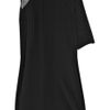 Richard Nicoll Stella Asymmetric Silkcrepe Dress in Black - Lyst