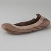 Yosi Samra Elastic Top Line Ballet Flats in Brown (taupe) - Lyst