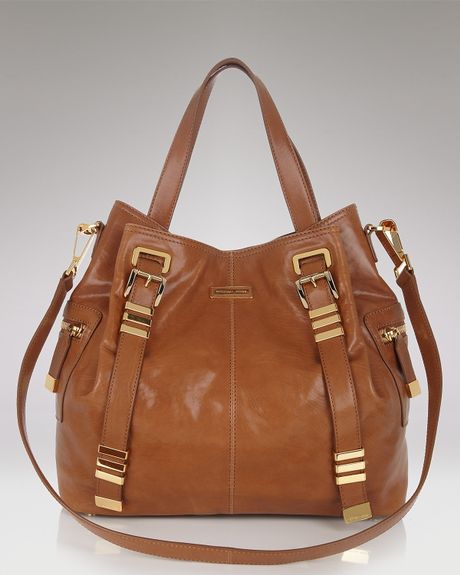 Michael Kors Collection Darrington Large Shoulder Bag in Brown