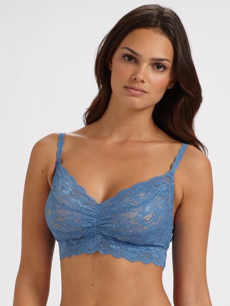Cosabella Lace Cami Bra in Blue (BLUEJEANS) - Lyst