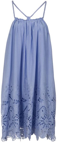 Designers Remix Toucha Cord Halter Sundress - Lyst