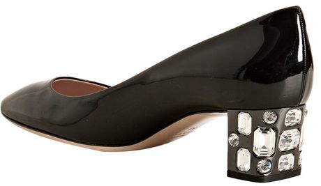 miu miu jeweled pumps