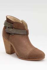 Rag & Bone Strapped Suede Boots