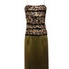 Ruffian Embellished Silksatin Dress in Green (moss) - Lyst