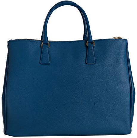 Prada Cobalt Saffiano Leather Tote Bag in Blue (cobalt) Prada Cobalt Saffiano Leather Tote Bag in Blue (cobalt)