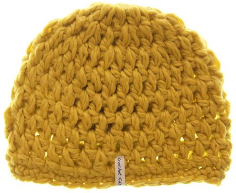 Krochet Kids International The Betty Knitted Hat in Yellow - Lyst