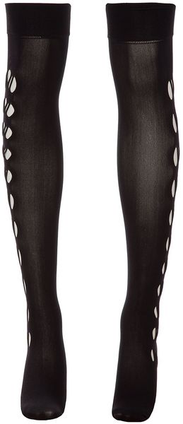 Mark Fast Patterned Stockings - Lyst