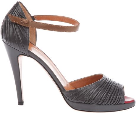 Golden Goose Deluxe Brand High Heel Sandal in Gray (grey) | Lyst
