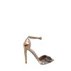 Sergio Rossi Calfskin and Snakeskin Karung Sandals in Red - Lyst