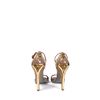 Sergio Rossi Calfskin and Snakeskin Karung Sandals in Red - Lyst