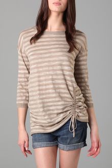 DKNY Pure Dkny Striped Pullover Sweater - Lyst