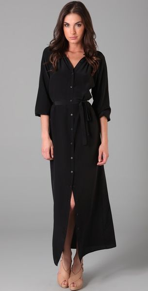 Tucker Classic Long Dress - Lyst