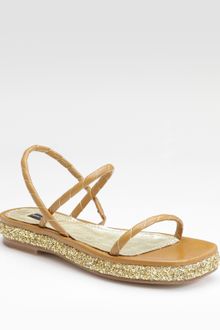 Marc Jacobs Flat Sandals - Lyst