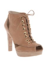 Stuart Weitzman Peep Toe Boot