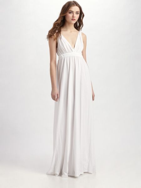 Gypsy Italy Maxi Dress in White - Lyst