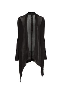 Rick Owens Draped Cardigan - Lyst