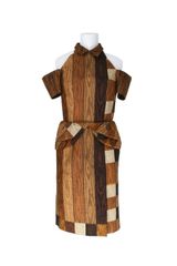 Rodarte Silk Wrap-over Dress