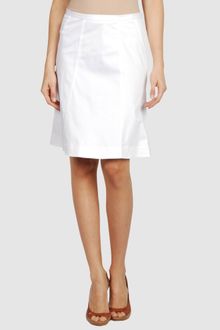 Armani Jeans Knee Length Skirt - Lyst