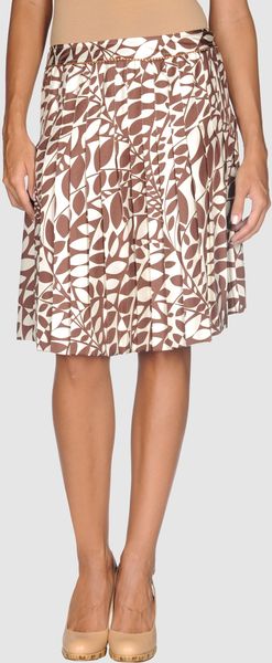 Trovata Knee Length Skirt - Lyst
