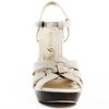 Boutique 9 Uziri Heel  Med Natural in Beige (natural) - Lyst