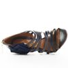 L.a.m.b. Rae Heel  Grey Leather in Blue (grey) - Lyst