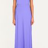 Tibi Anick Beading Long Dress in Purple (Concord) - Lyst