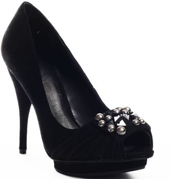 BCBGMAXAZRIA Dante Heel - Black Suede - Lyst