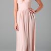 Zimmermann Rouched Bustier Dress in Pink - Lyst