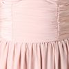 Zimmermann Rouched Bustier Dress in Pink - Lyst