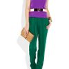 Gucci Wrapfront Stretchsilk Pants in Green (emerald) - Lyst