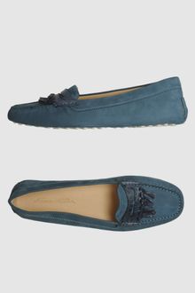 Santoni Club Moccassins - Lyst