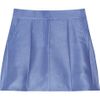 Pringle Of Scotland Silkchambray Mini Skirt in Blue (chambray) - Lyst