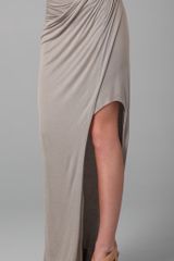 Helmut Lang Asymmetrical Long Skirt