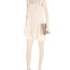 Givenchy Silk Georgette Tiered Dress in White (cream) - Lyst