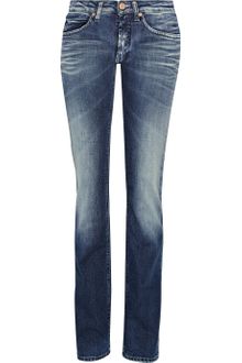 Acne Hep Brooke Mid-rise Straight-leg Jeans - Lyst