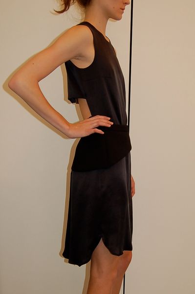 Preen Shell Dress in Black (cream) - Lyst