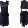 Preen Shell Dress in Black (cream) - Lyst
