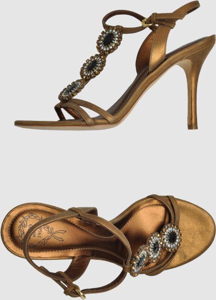 bronze gold sandals rodo high heeled sandals in gold bronze lyst bronze gold sandals rodo high heeled sandals in gold bronze lyst