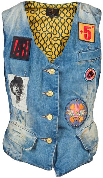 Vivienne Westwood Anglomania Drunk Waist Coat - Lyst