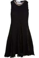 Wayne Ribbed Lace Dress