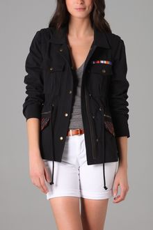Mara Hoffman Embroidered Army Jacket - Lyst